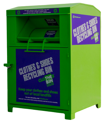 Clothing Recycling Bin